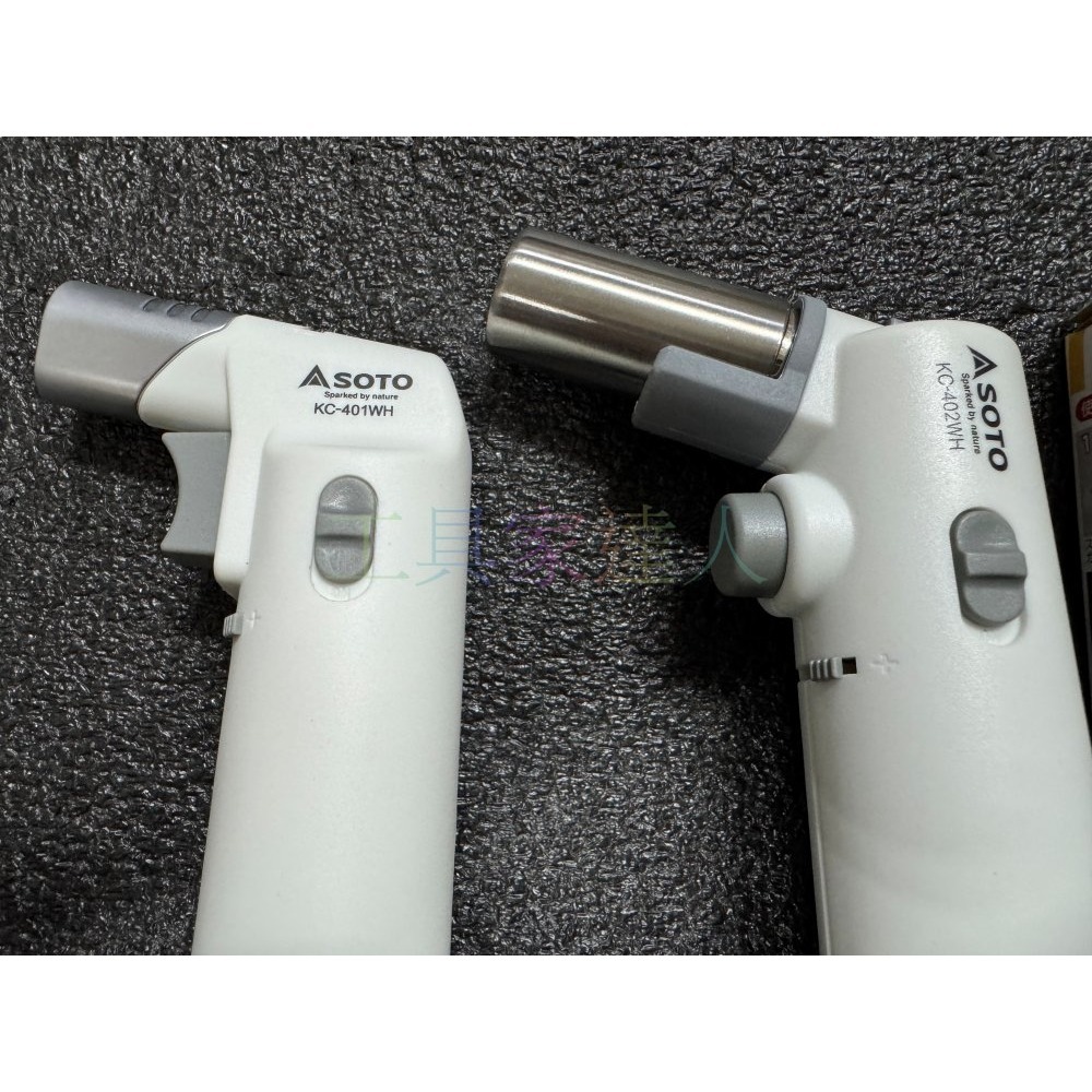 「工具家達人」日本製 SOTO 填充式 新富士 料理用瓦斯槍 瓦斯噴槍 炙燒 露營適用 KC-402WHEXP-細節圖2