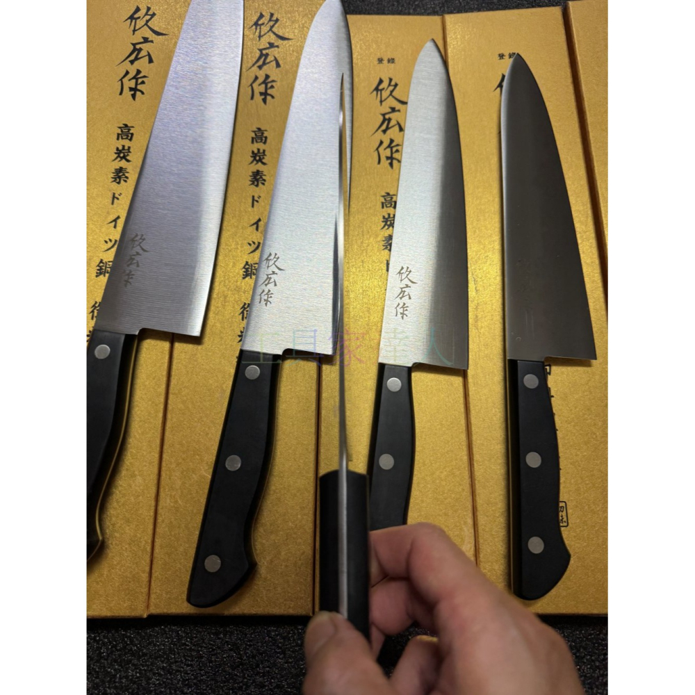 「工具家達人」 欣廣作 牛刀 鉬釩鋼 全鋼 主廚刀 料理刀 西餐刀 菜刀 欣広-細節圖4