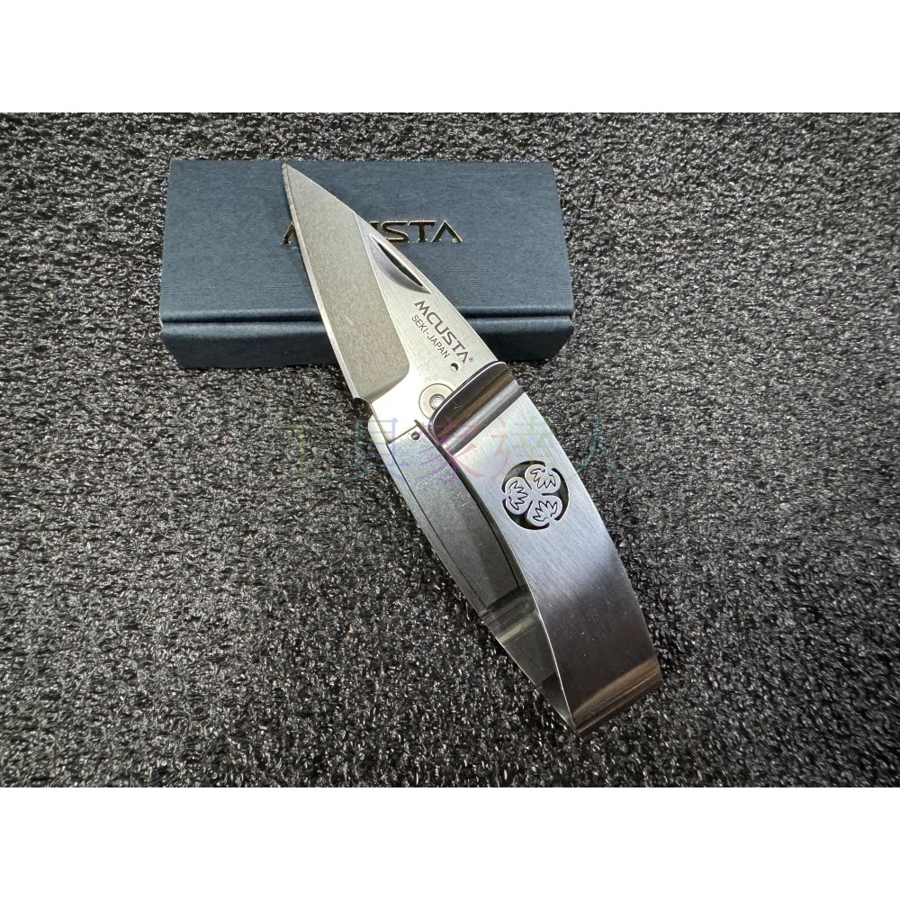 MCUSTA 三昧 折刀 小折刀 傳世家徽錢夾刀 折疊刀 小折刀 折刀 小刀 零錢刀-規格圖6