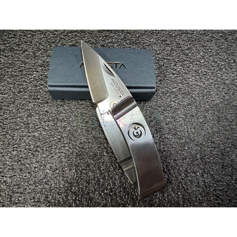 MCUSTA 三昧 折刀 小折刀 傳世家徽錢夾刀 折疊刀 小折刀 折刀 小刀 零錢刀-規格圖6