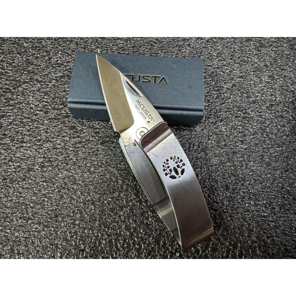 傳世家徽錢夾折刀(藤)