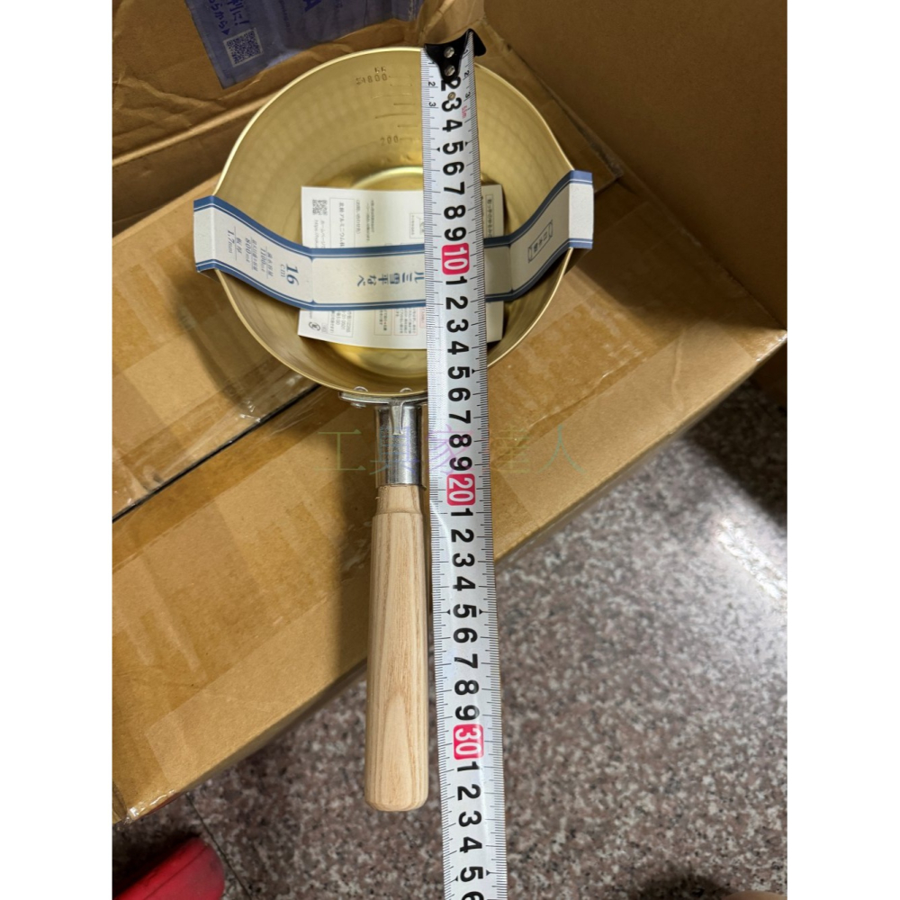 「工具家達人」 小伝俱 hokua 日本製 北陸 雪平鍋 小伝具錘目紋金色雪平鍋 片手鍋 泡麵鍋 鎚目鋁鍋 陽極氧化膜-細節圖9