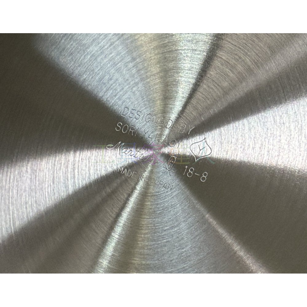 日本柳宗理 湯鍋 鍋子 日製18-8不鏽鋼雙耳高鍋 霧面雙柄鍋 義大利麵鍋 煮麵鍋 深鍋 22cm-細節圖5