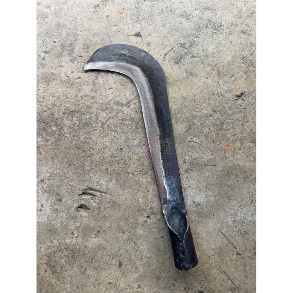 「工具家達人」 台灣製 西滿鐵店 手工鍛打 埔里刀 全鋼 開路 開山刀 草刀 除草 劈草 鐮刀 砍木材 砍刀 埔里格-規格圖5