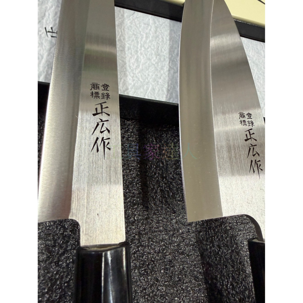 「工具家達人」日本製 正廣左手 MS-8 出刃 魚刀 ST 生魚片刀 柳刃 左手 和包丁-細節圖6