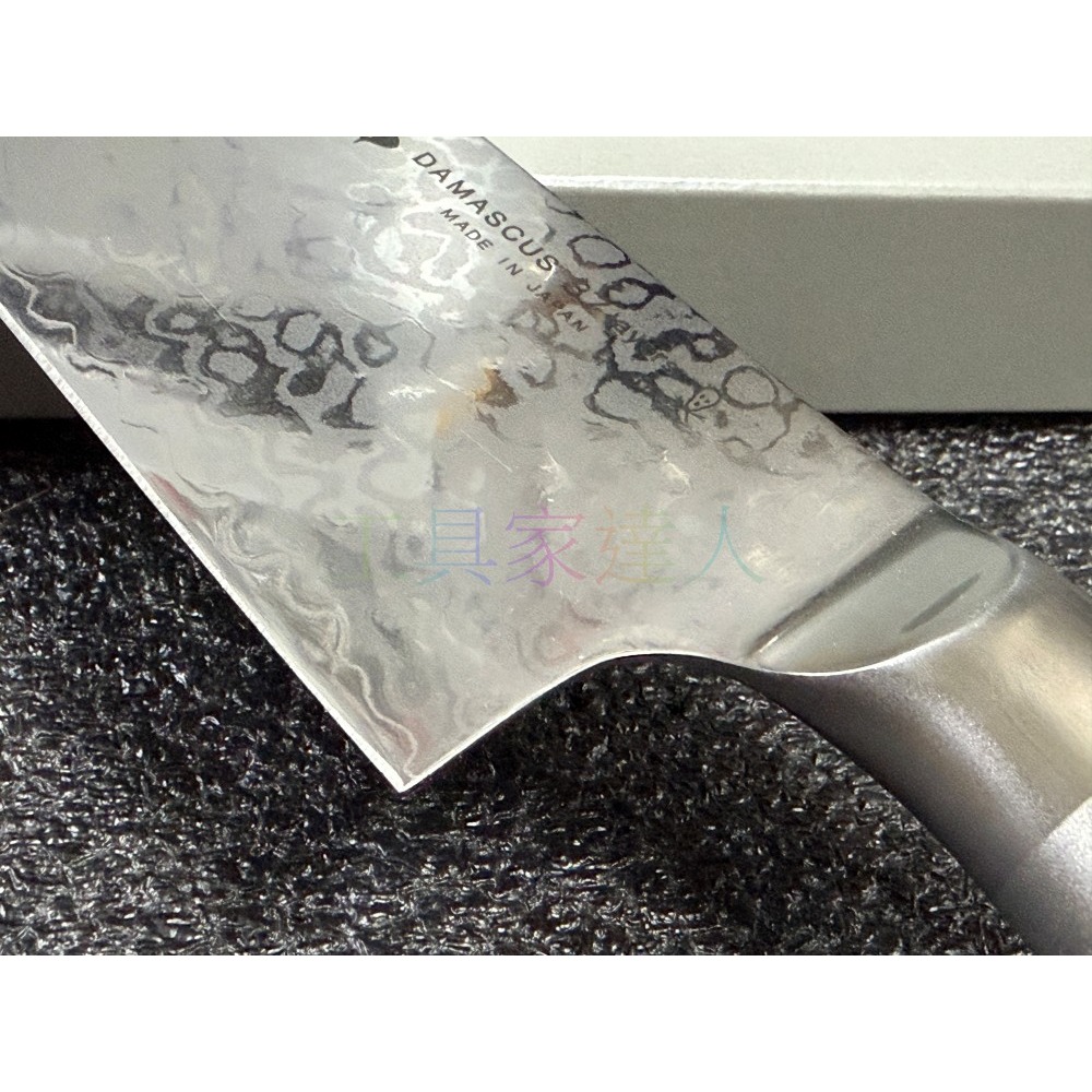 「工具家達人」 日本柳宗理 日製大馬士革主廚刀 三德刀 菜刀 VG-10 大馬士革廚刀 SORI YANAGI-細節圖4