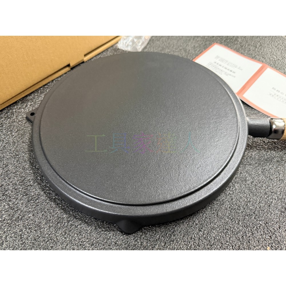 「工具家達人」日本製 南部鐵器 池永鐵工 烤盤 鑄鐵鍋 生鐵鍋 煎鍋 池永 牛排烤肉鍋 鐵鍋 烤肉盤 114486-細節圖5