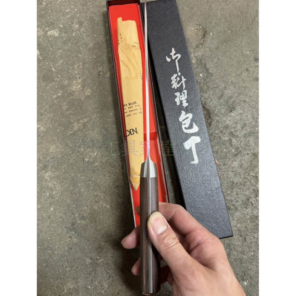 「工具家達人」 日本製 🇯🇵 一角別作 一角吞龍 骨透丸型  骨刀 雞腿刀 剃骨刀 去骨刀 雞肉刀 骨透角-細節圖4