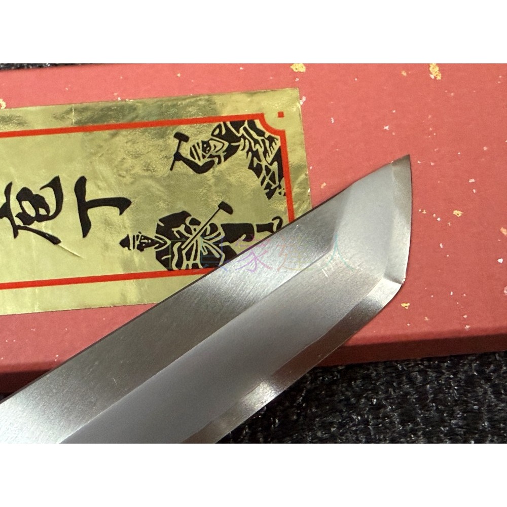 堺孝行 先丸 先丸蛸引 (銀三鋼) 300mm 柳刃 生魚片刀 黑單柄 黑檀柄 八角柄 筋引刀 04236-細節圖3