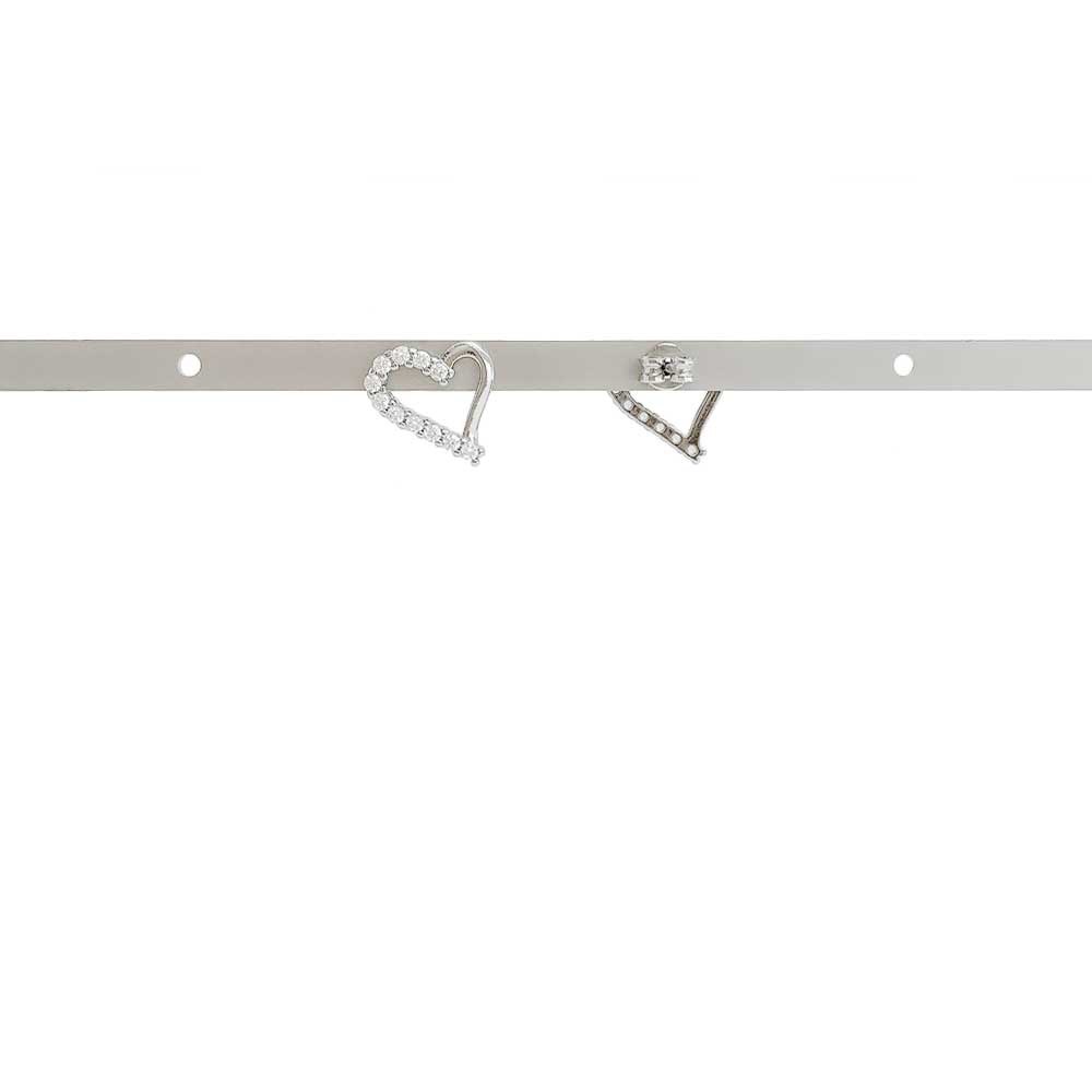 心型鈦耳環-細節圖2