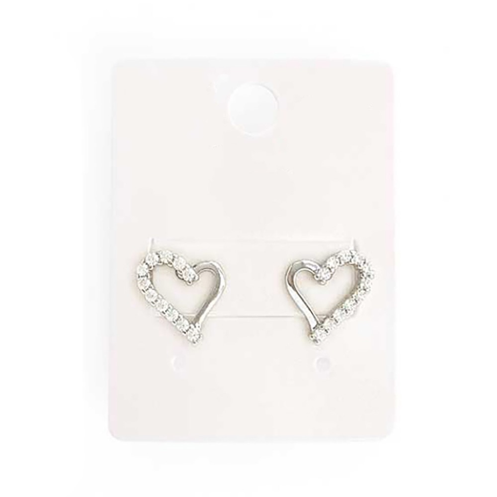 心型鈦耳環-細節圖3