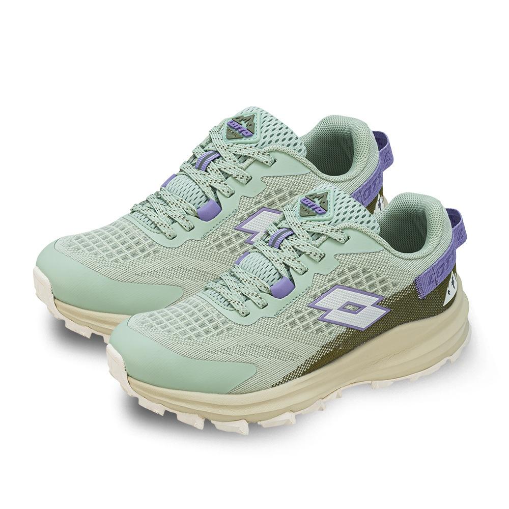 【LOTTO 義大利】女鞋 草綠色 樂野 戶外 徒步鞋 寬楦設計 無縫編織 鞋頭加固車線 防臭抗菌鞋墊 透氣 舒適 耐磨-細節圖2