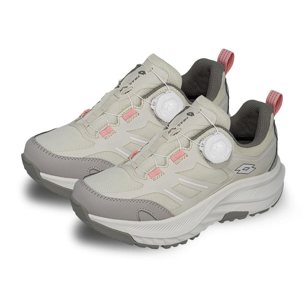 【LOTTO 義大利】女鞋 燕麥色 CTRW1 探野靜態 防水戶外 健行鞋 寬楦設計 免綁帶轉扣 乳膠鞋墊 足弓支撐-細節圖2