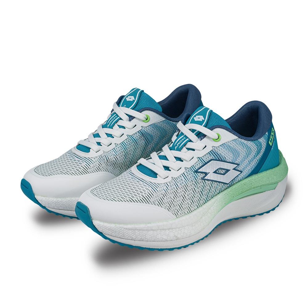 【LOTTO 義大利】女鞋 白松綠 ARCH760 MAX弓跑鞋 簍空編織技術 足弓支撐懸架 輕彈緩震 透氣鞋墊-細節圖2