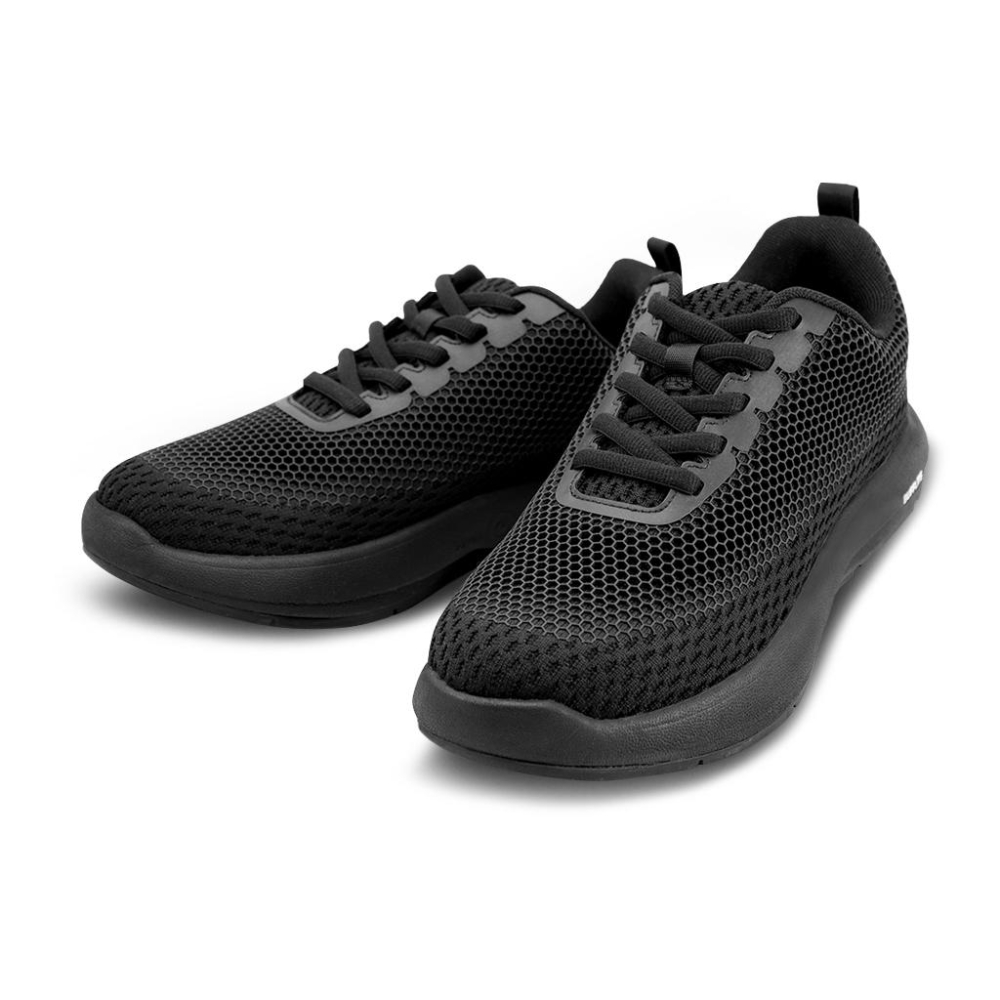 【New Buffalo 牛頭牌】土豆星球 男女款 土豆漸層鞋 深黑 足痛專用鞋 適合足底筋膜炎、長時間站立者-細節圖2