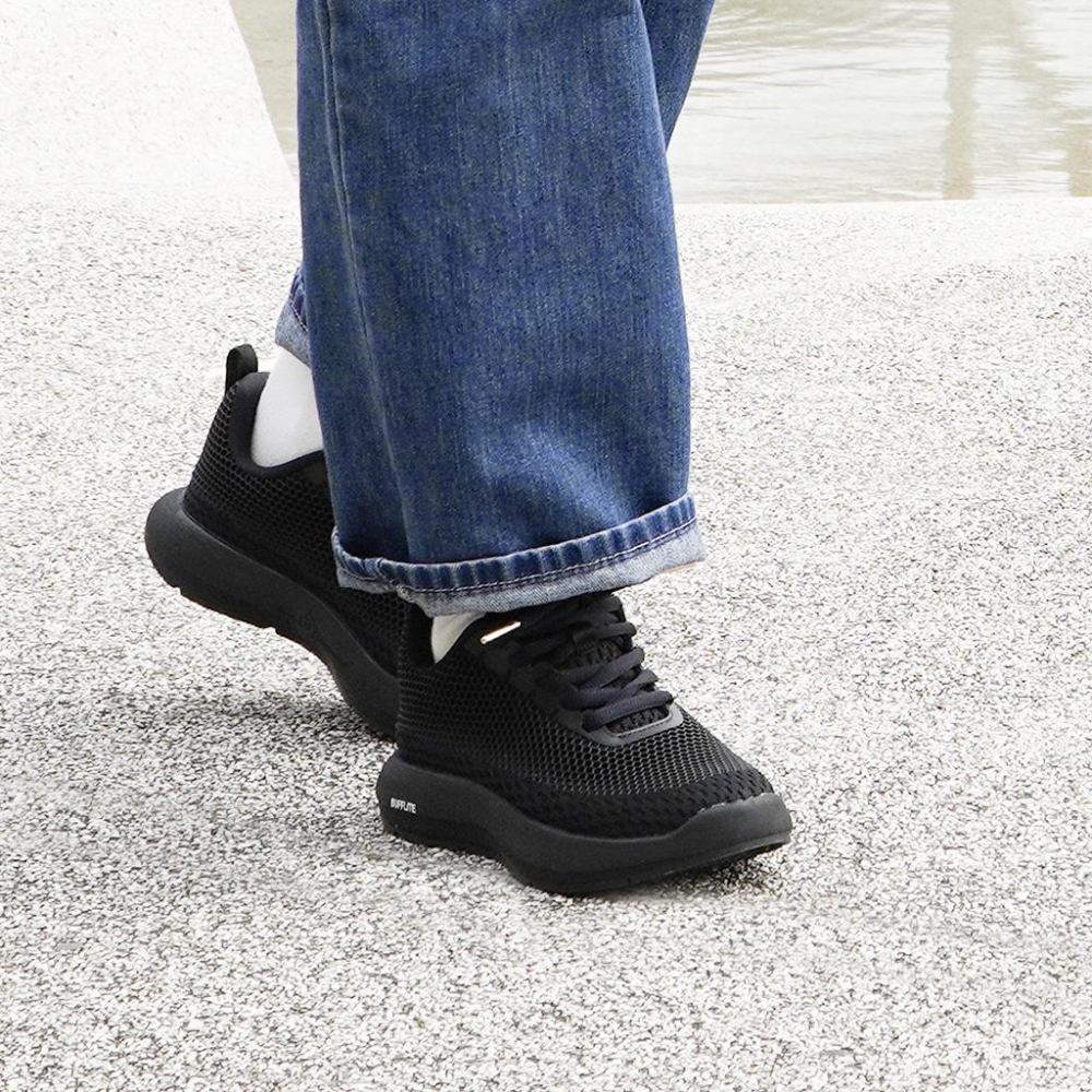 【New Buffalo 牛頭牌】土豆星球 男女款 土豆漸層鞋 深黑 足痛專用鞋 適合足底筋膜炎、長時間站立者-細節圖4