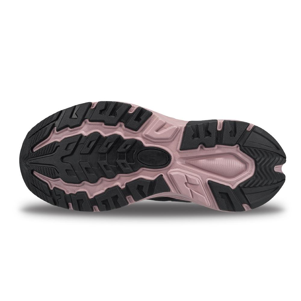 【LOTTO 義大利】女鞋 黑粉色 CTRW1 探野靜態 防水戶外 健行鞋 寬楦設計 免綁帶轉扣 乳膠鞋墊 足弓支撐-細節圖3