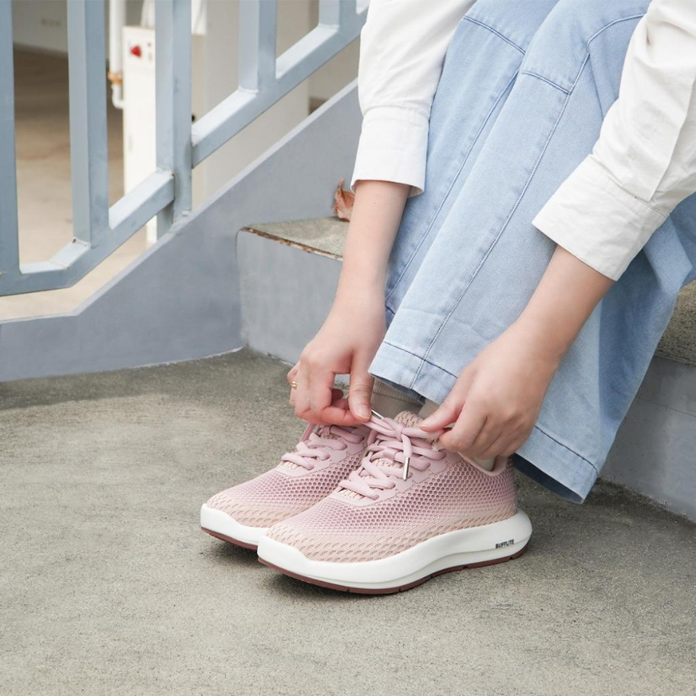 【New Buffalo 牛頭牌】土豆星球 女款 土豆漸層鞋 珊瑚粉 足痛專用鞋 適合足底筋膜炎、長時間站立者 尚未有-細節圖4