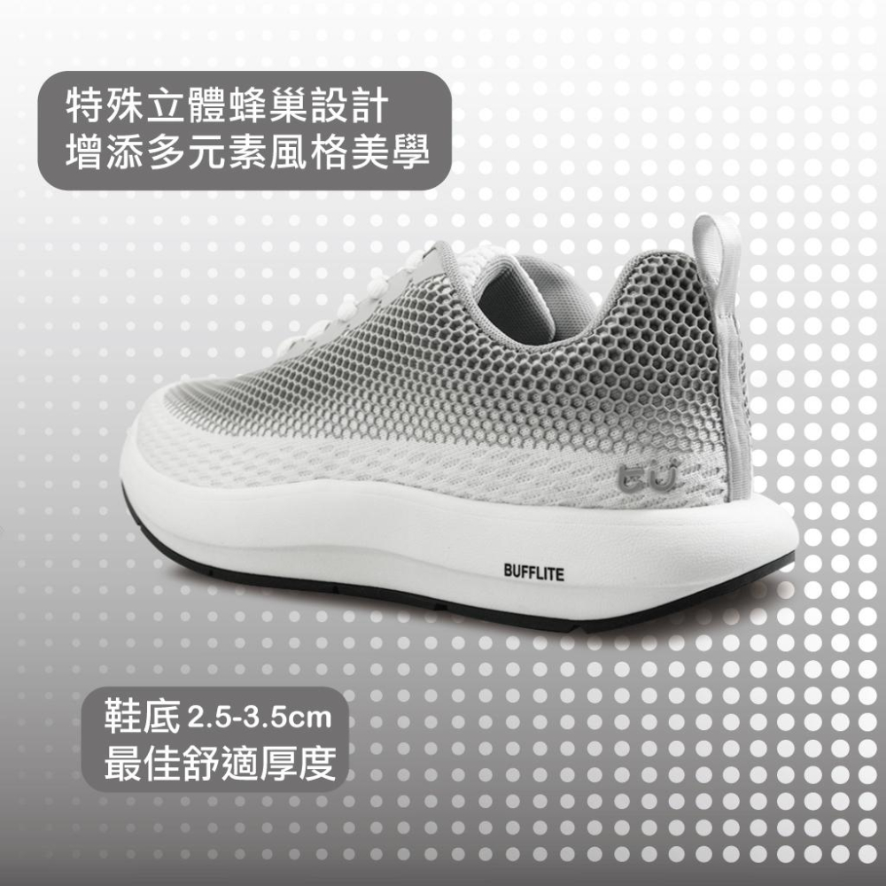 【New Buffalo 牛頭牌】土豆星球 女款 土豆漸層鞋 珊瑚粉 足痛專用鞋 適合足底筋膜炎、長時間站立者 尚未有-細節圖7