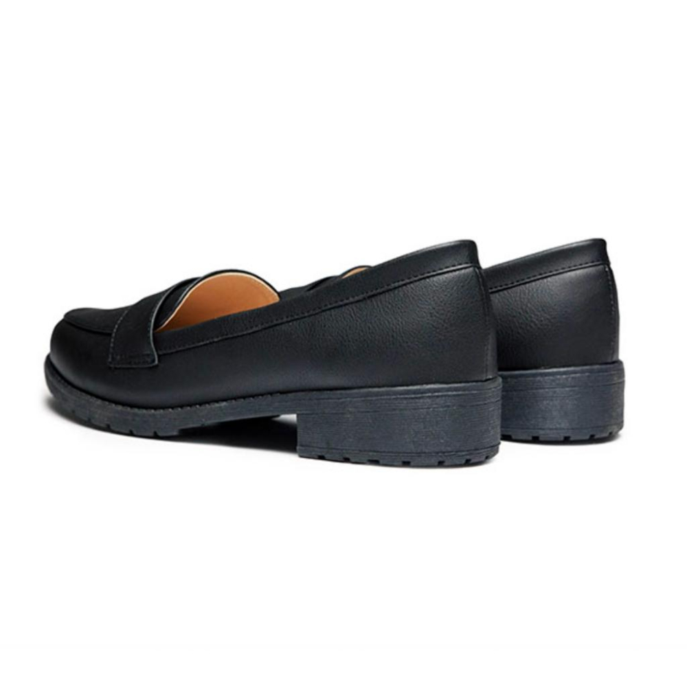 【FUFA 富發牌】典雅英倫風氣質樂福鞋 黑/白/杏 經典氣質 優雅跟鞋 學生上班族皆適合-細節圖6