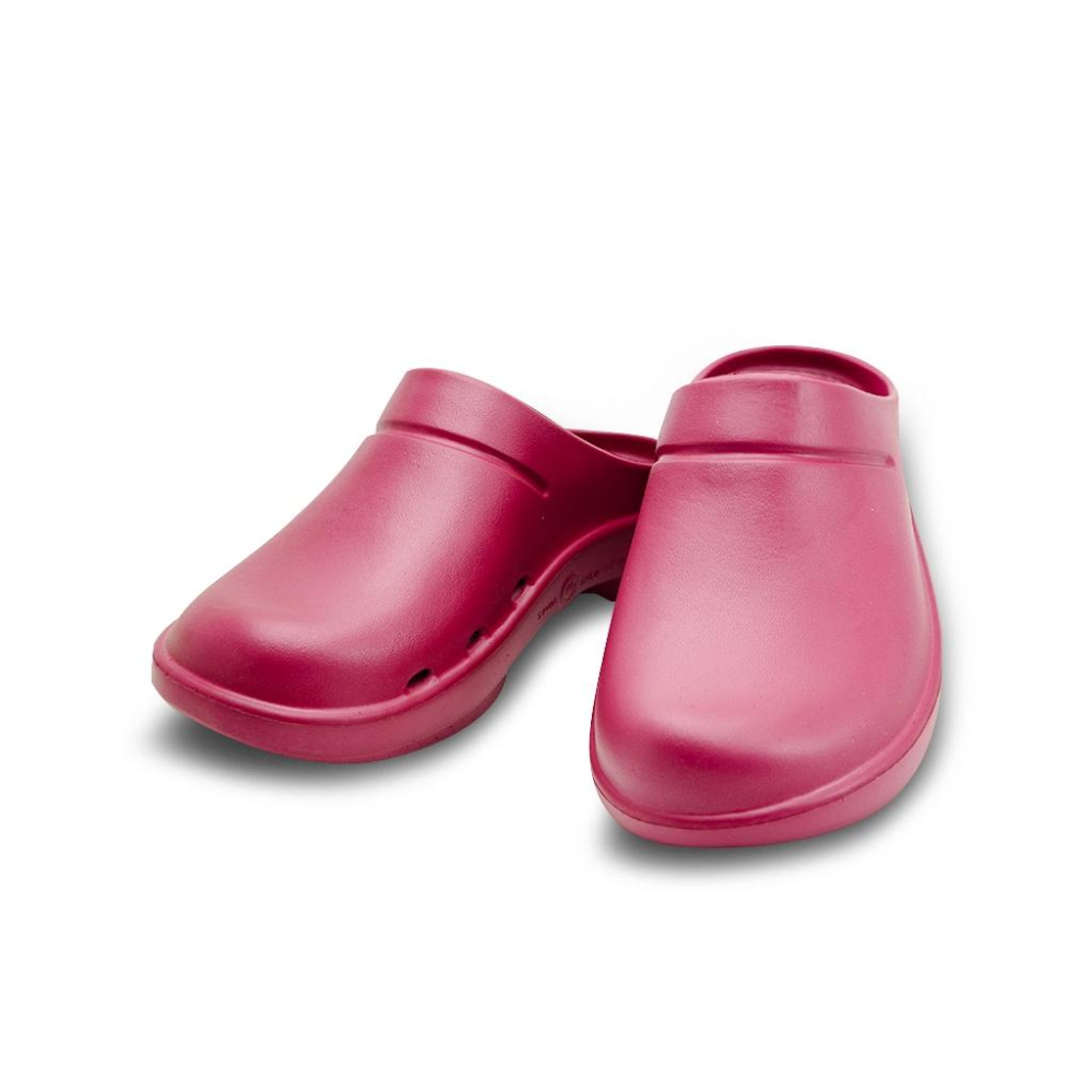 【New Buffalo 牛頭牌】土豆星球 女款 三代包鞋款 紫紅色 人體工學 足弓設計 EVA 一體成型 環保無毒-細節圖3