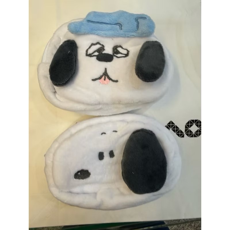￼全新現貨 日本雙面化妝包 萬用包 snoopy peanuts 歐拉夫 史努比 Olaf 奧拉夫-細節圖4