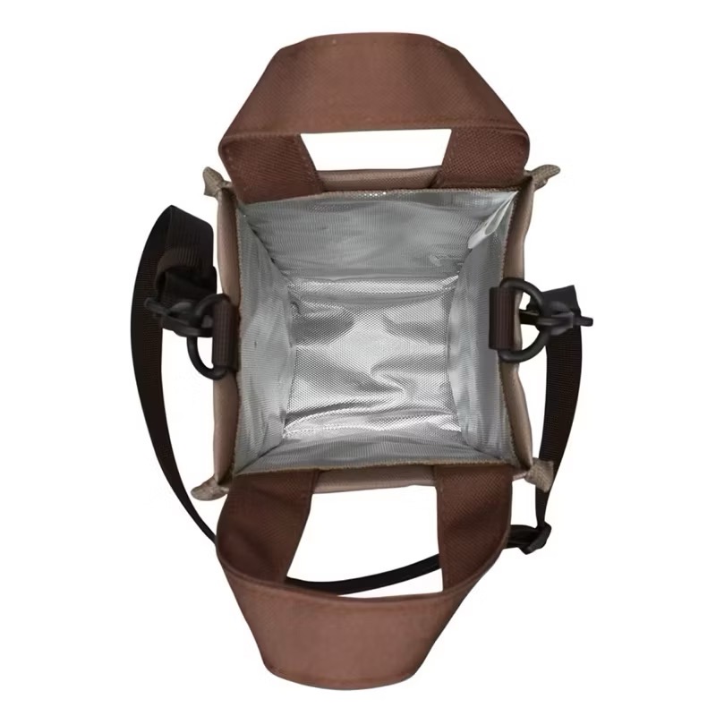 ￼peanuts 大西賢製販 Snoopy 史努比 奧拉夫歐拉夫olaf保溫保冷水壺袋 肩背袋手提袋側背袋 兄弟們飲料袋-細節圖4