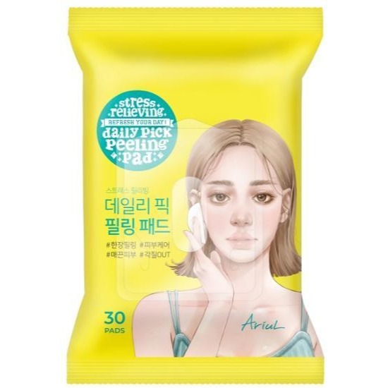 Ariul艾藜兒淨敷保濕去角質棉-規格圖1