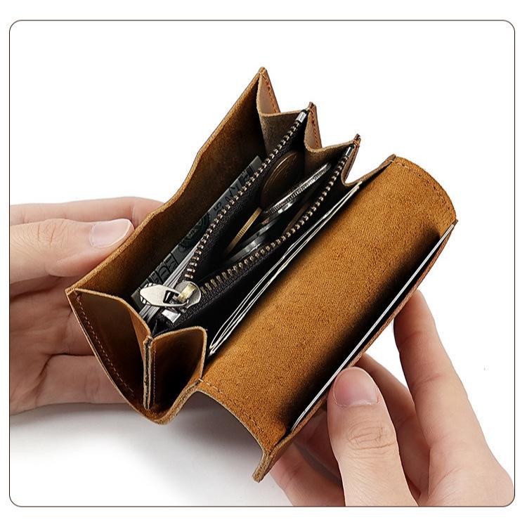 MOLISS｜森遊手作感小錢包 真皮錢包 牛皮錢包 名片夾 名片包 信用卡 短夾 卡夾 卡包  錢包 禮物 男 女-細節圖4