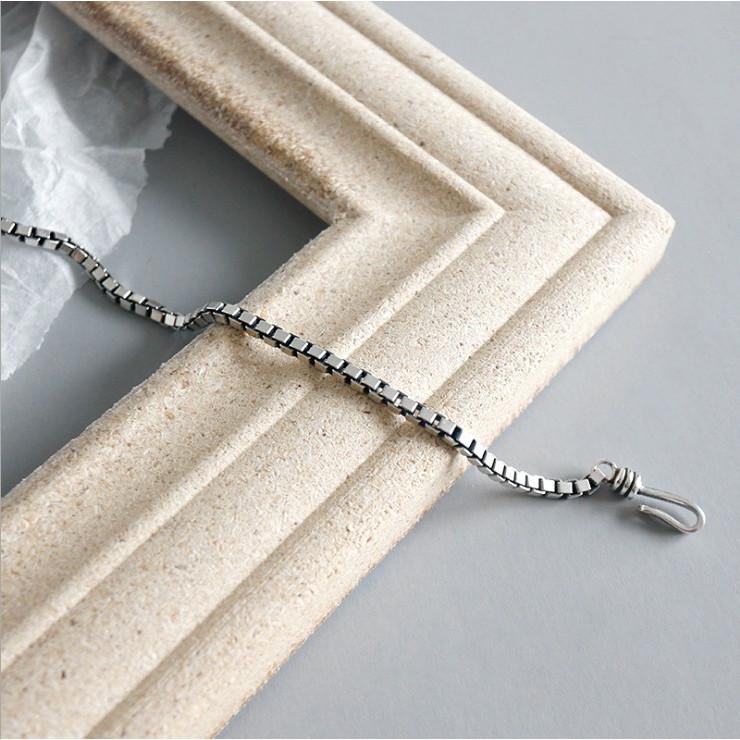 MOLISS｜精緻古巴鍊手鏈 方鍊設計 男生手鍊 手鏈-細節圖4