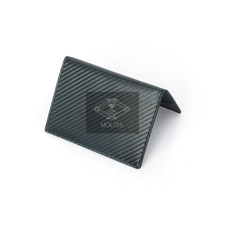 MOLISS｜RFID 史密斯革護照夾 碳纖維皮革 十字紋皮革 男生禮物 防盜刷 防感應 護照套 皮件 真皮 牛皮 禮物-細節圖8