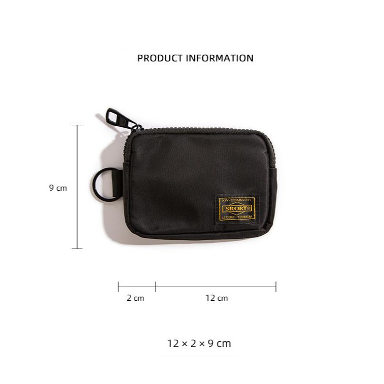 MOLISS｜AirPods 多彩質感防潑水零錢包  耳機包 鑰匙包 旅行包 工裝 山系 運動 男包 小包 錢包 男 女-細節圖2