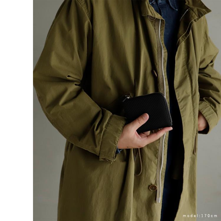 MOLISS｜RFID防盜刷 L拉鍊真皮錢包 武田佑樹零錢包 碳纖編織零錢包 牛皮皮包 鑰匙包 小錢包 皮夾 短夾 男-細節圖3