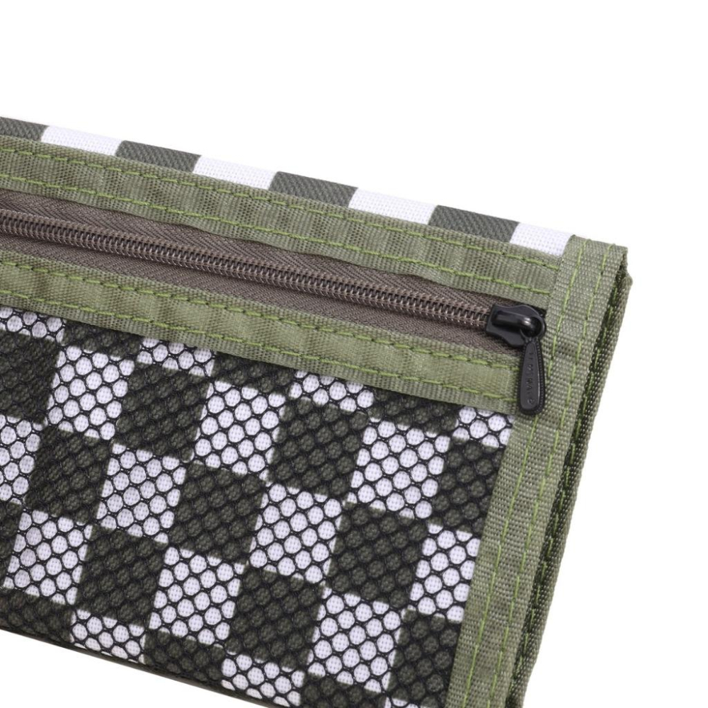 MOLISS｜潮牌格紋零錢包 耐磨損布料 摺疊皮夾  皮夾 男夾 短夾 中夾 長夾 錢包 露營 山系 歐美 VANS 男-細節圖4