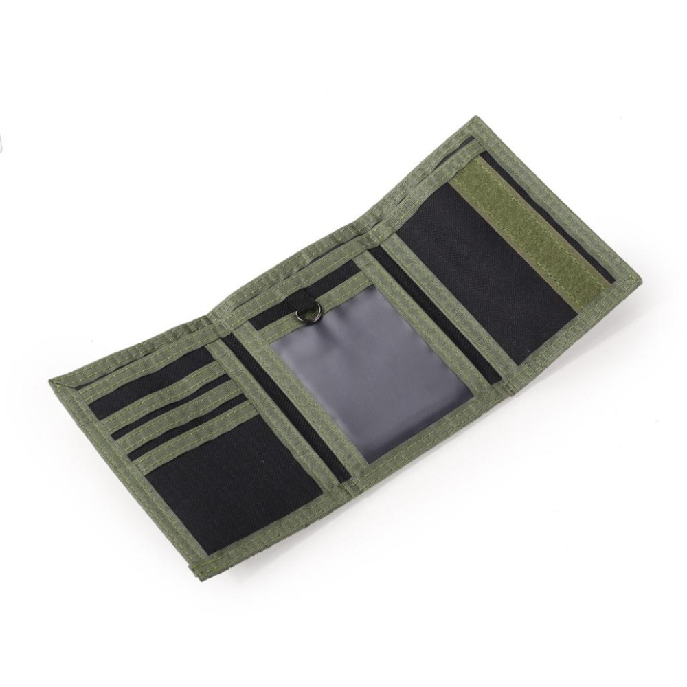 MOLISS｜潮牌格紋零錢包 耐磨損布料 摺疊皮夾  皮夾 男夾 短夾 中夾 長夾 錢包 露營 山系 歐美 VANS 男-細節圖8