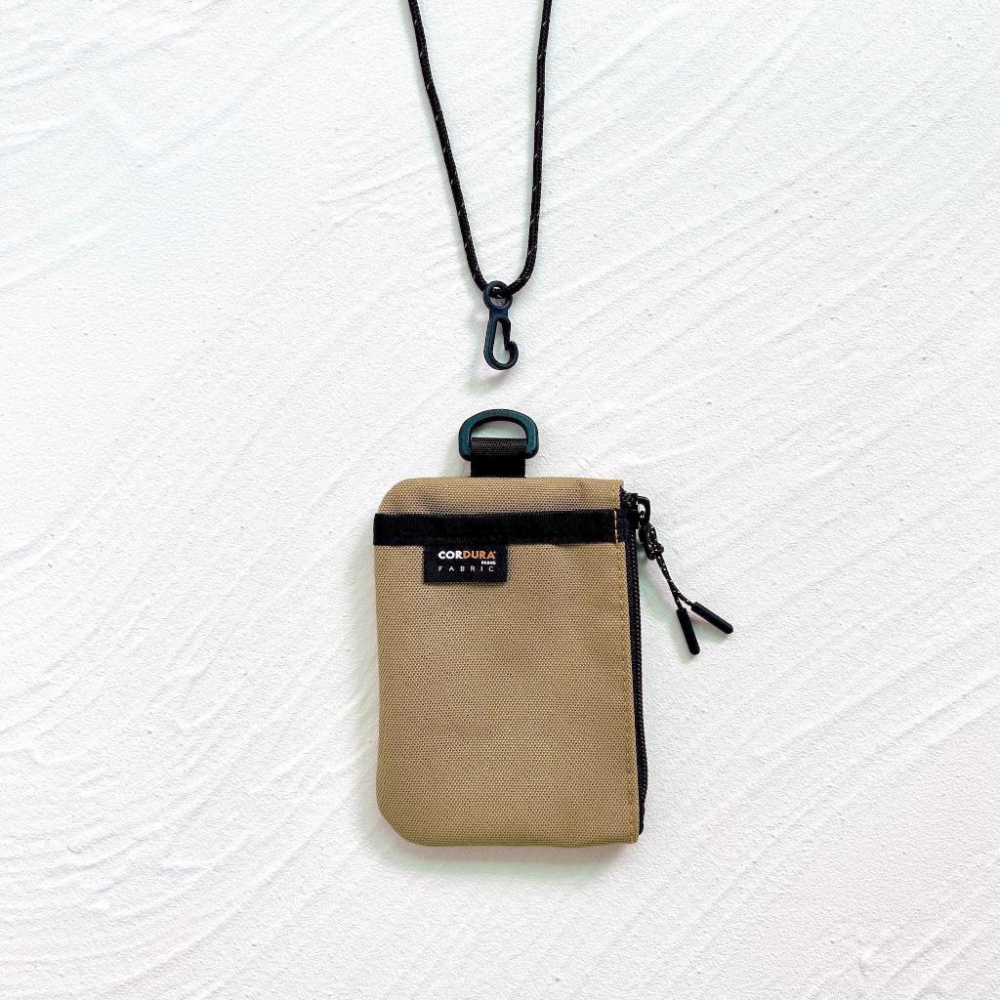 MOLISS｜CORDURA® 阿利卡斯掛繩零錢包 真人CS 抗磨損布料 耳機包 山系 工裝 戶外 露營 錢包 禮物 男-細節圖4