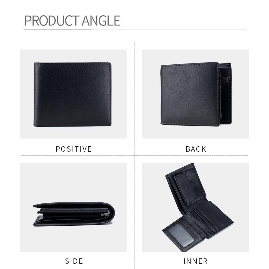 MOLISS｜RFID防盜刷真皮短夾 男生錢包  男生禮物 生日禮物 真皮皮夾 零錢包男  皮夾男 短夾 皮夾 中夾 男-細節圖6