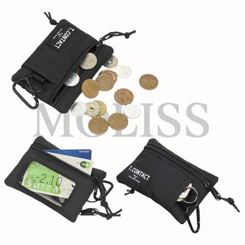 MOLISS｜7color AirPods 工裝零錢包 掛繩零錢包 多工機能包 耳機包 鑰匙包 證件套 悠遊卡 卡包 男-細節圖3