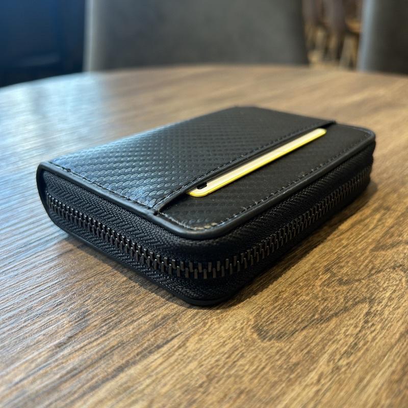 MOLISS｜17color 高質感十字紋小錢包 素皮革零錢包 耐磨小錢包 日式錢包 鑰匙包 皮包 皮夾 短夾 男 女-細節圖7