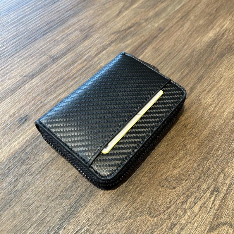 MOLISS｜17color 高質感十字紋小錢包 素皮革零錢包 耐磨小錢包 日式錢包 鑰匙包 皮包 皮夾 短夾 男 女-細節圖9