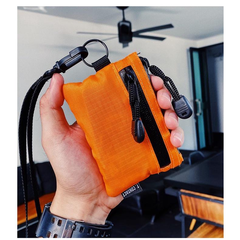 MOLISS｜潮牌輕便零錢包 山系機能小包 AirPods耳機包 鑰匙包 男包 女包 旅遊包 悠遊卡 工裝 露營 背包客-細節圖4