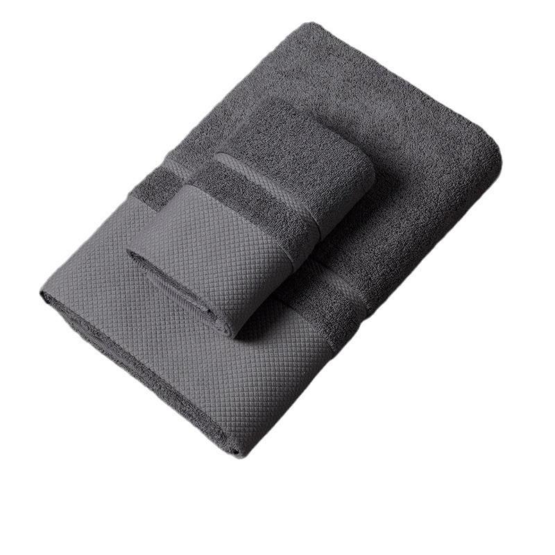 MOLISS｜450g 幾內亞灰黑浴巾 重磅純棉 重磅純棉 質感佳 禮物 送禮 不知道送什麼 男人 男生-細節圖5