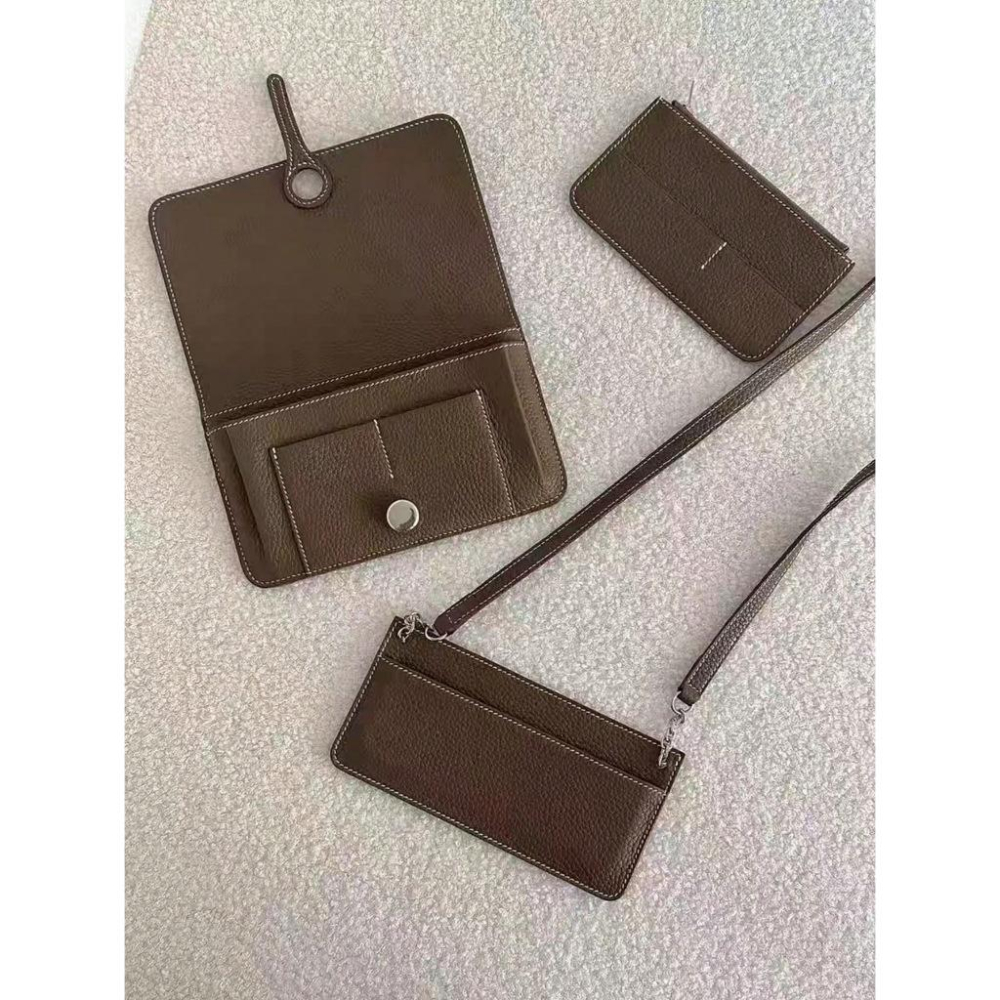 MOLISS｜離席者三件套手機包 護照包 皮革包 小方包 斜背包 肩背包 側背包 鑰匙包 小包 卡包 男包 女包-細節圖2