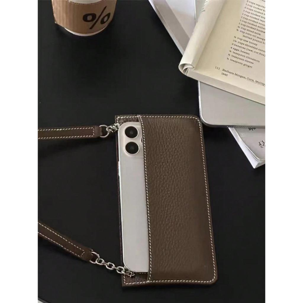 MOLISS｜離席者三件套手機包 護照包 皮革包 小方包 斜背包 肩背包 側背包 鑰匙包 小包 卡包 男包 女包-細節圖7