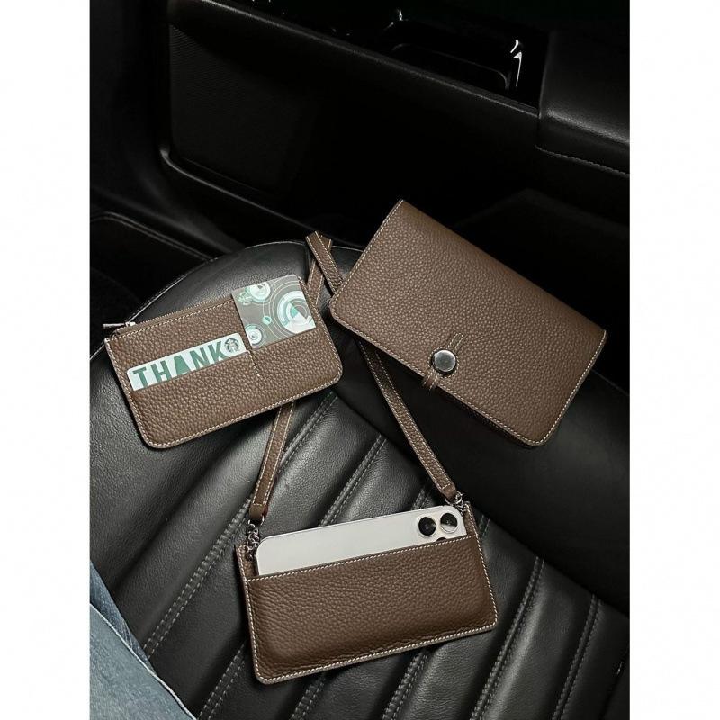 MOLISS｜離席者三件套手機包 護照包 皮革包 小方包 斜背包 肩背包 側背包 鑰匙包 小包 卡包 男包 女包-細節圖8