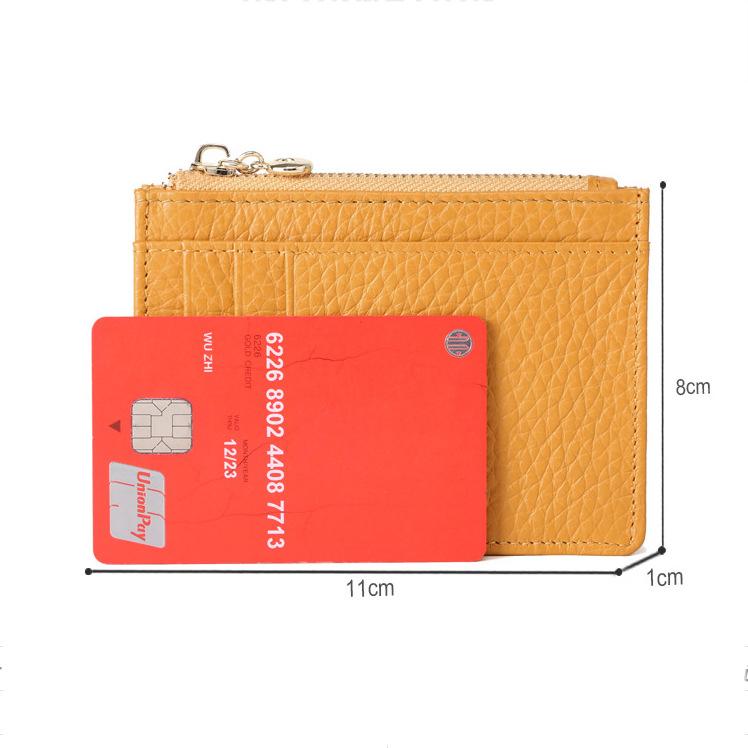 MOLISS｜巧巧楺軟真皮零錢包 牛皮錢包 卡片包 小廢包 證件包 悠遊卡 駕照 錢包 卡包 卡夾 韓國 日本 女生 女-細節圖5