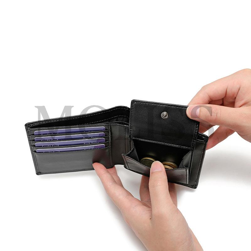 MOLISS｜翔太真皮短夾 日本錢包 真皮錢包 生日禮物 零錢袋 零錢包 碳纖維 皮夾 真革 禮物 送禮 男生 短夾-細節圖6