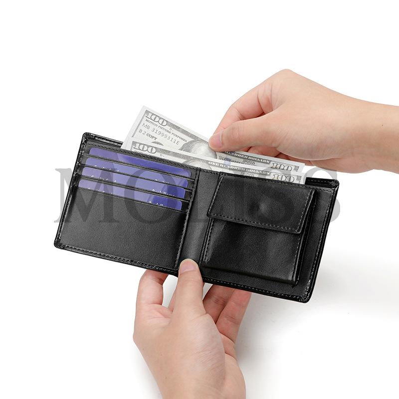 MOLISS｜翔太真皮短夾 日本錢包 真皮錢包 生日禮物 零錢袋 零錢包 碳纖維 皮夾 真革 禮物 送禮 男生 短夾-細節圖8