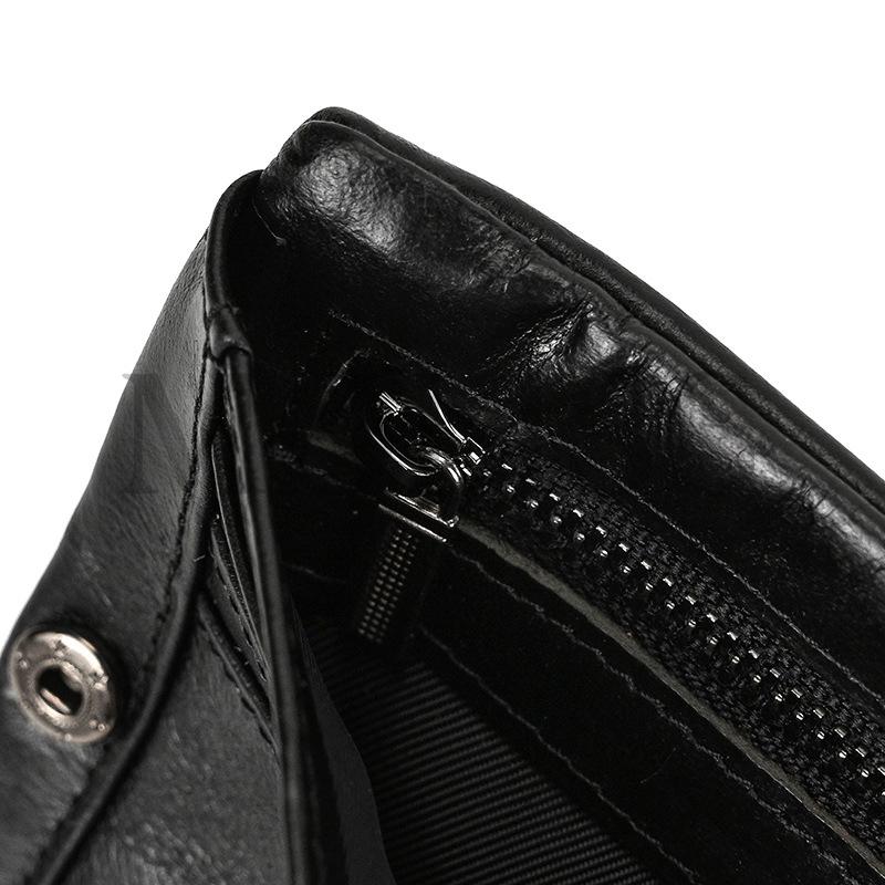 MOLISS｜5color RFID 諾伊真皮中夾 拉鍊零錢包 隨性抓紋 防盜刷 多卡層 零錢包 中夾 錢包 皮夾 財布-細節圖9