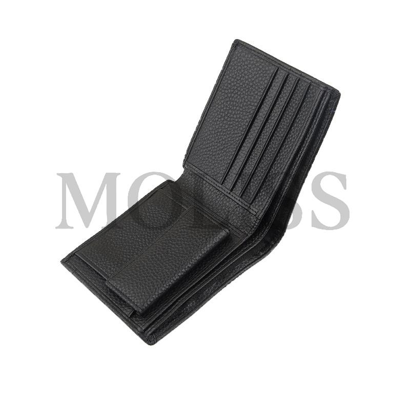 MOLISS｜RFID 經典真皮男短夾 生日禮物 防盜刷 防感應 零錢袋 零錢包 多卡位 兩折式 皮夾 男生 男人 禮物-細節圖7